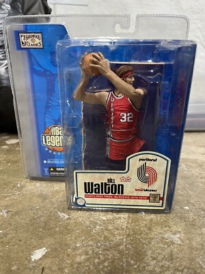 BILL WALTON 2005 MCFARLANE NBA LEGENDS  HARDWOOD CLASSICS FIGURE TRAIL BLAZERS