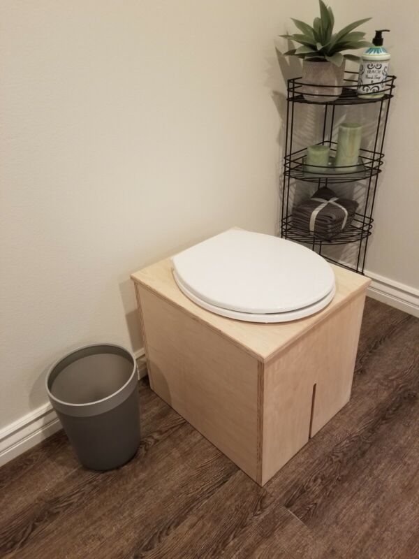 Road Commode Composting Toilet with Urine Diverter 