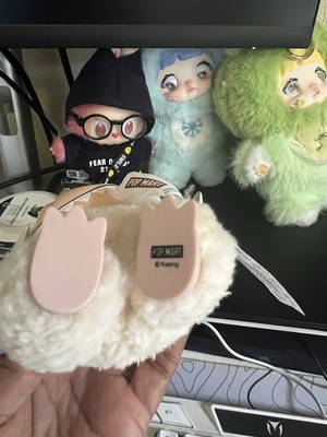 ぬいぐるみ Popmart Labubu Exciting Macaron Soymilk Labubu The Monsters Exciting Macaron Vinyl Face Series Soy