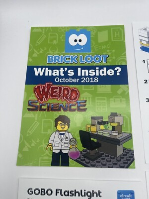 Brick Loot Weird Science Brick Building Blocks ￼Circuit Cubes Light Sets