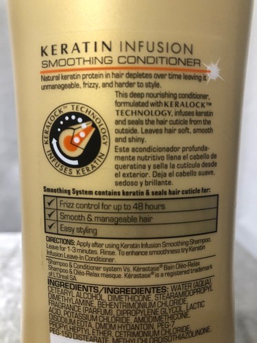 Suave Professional Keratin Infusion Shampoo & Conditioner 2 Full size bottles