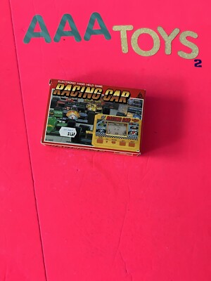 Hand Held RACING CAR Game Vintage R-5020 Brand new Unused RARE Electronic NEW