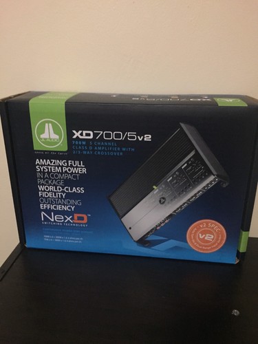 JL Audio XD700/5v2 5-Channel Class D System Amplifier