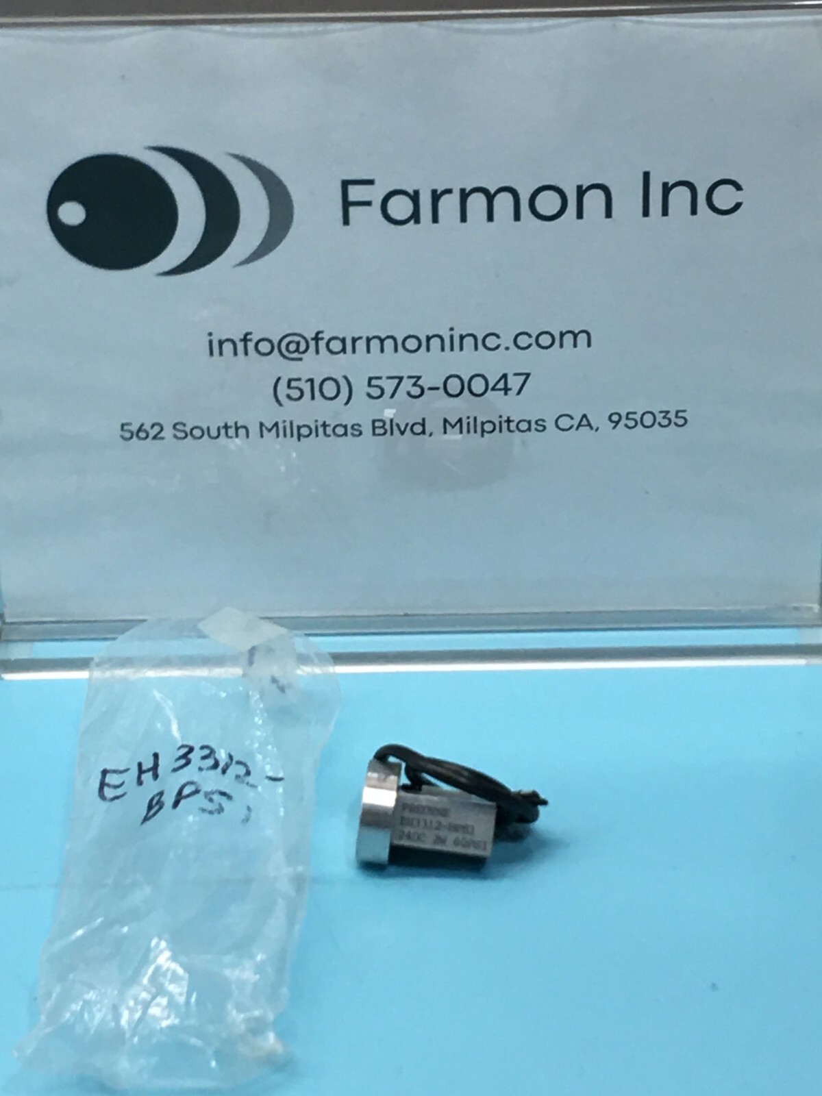 PRECISION DYNAMICS EH3312-BPS1 VALVE 3-WAY 2W 60 PSI, EH3312-BP-S1, 170090