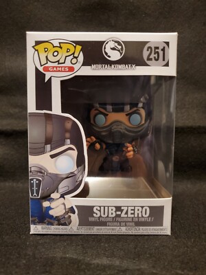 Pop Funko Games Mortal Kombat X SUB-ZERO #251