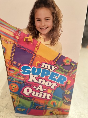 Toys Craft Super Knot a Quilt Kit Alex Started, Initials K.I.M. Used Day Project