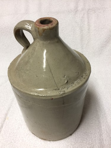 Vintage Stone Crock Jug 9