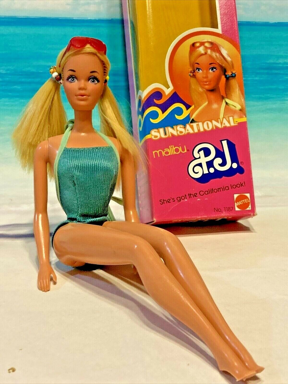 Vintage Barbie -Sunsational Malibu PJ #1187 (1981) -w Vintage Barbie -Sunsational Malibu PJ #1187 (1981) -w