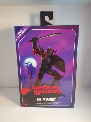 NECA DUNGEONS & DRAGONS GRIMSWORD Evil Knight 7'' Ultimate Action Figure - NEW