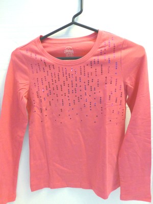 Girls Faded Glory LOT 3 NEW 10 12 Jeans and Shirts Sparkle Long Sleeve