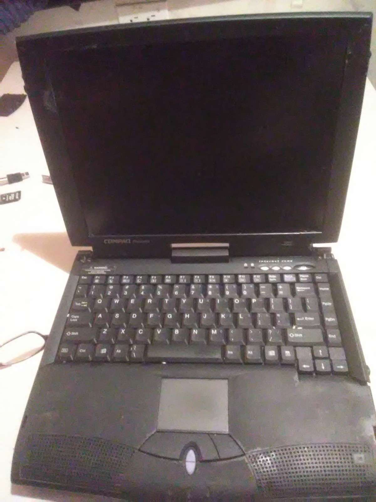 used laptop compaq presario