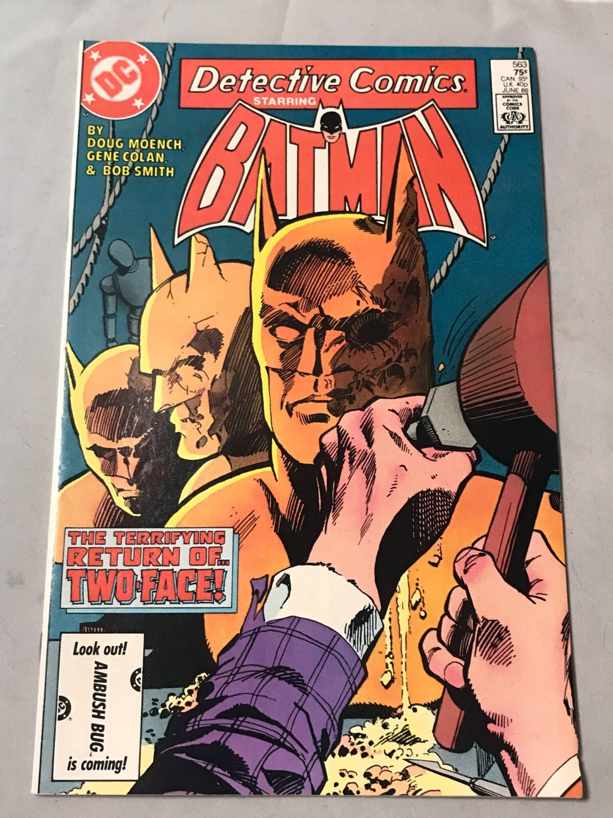 少年漫画 BATMAN THE OFFICIAL ANNUAL 1986 Batman Comic Book 405 Year One Part 2 DC 1986 | eBay
