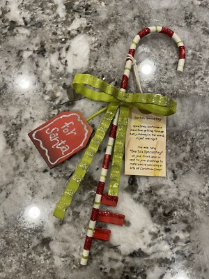 Santa s Special Key Candy Cane Key