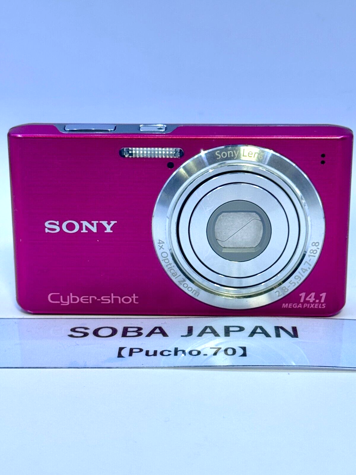 SONY Cyber-shot DSC-W610 14.1MP Digital Camera Pink Japan | eBay