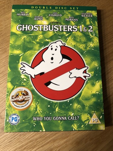 Ghostbusters 1 & 2 DVD, Bill Murray, Harold Ramis, Dan Aykroyd, Englisch