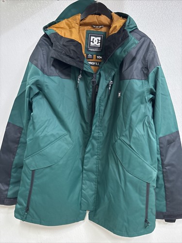 DC Men's ANCHOR Snow Jacket - Size XLarge - Green Brown