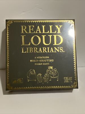 Really Loud Librarians Board Game NEW SEALED Merciless Word-Shouting Party 2023