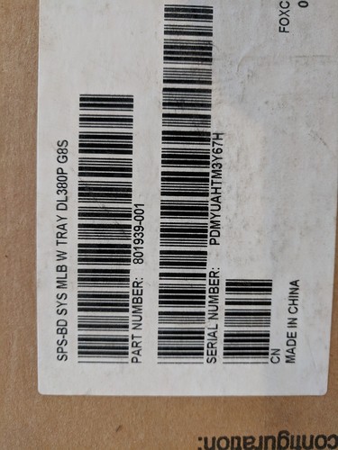 HP DL380P G8S Motherboard New 801939-001