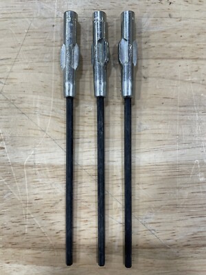 Xcelite 9924 Interchangeable Screwdriver Blade, 1/8'' Allen Hex Socket, Lot of 3