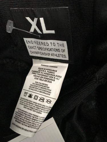 NWT Nike Boys White Football Padded Integrated Pants Black Youth Size XL