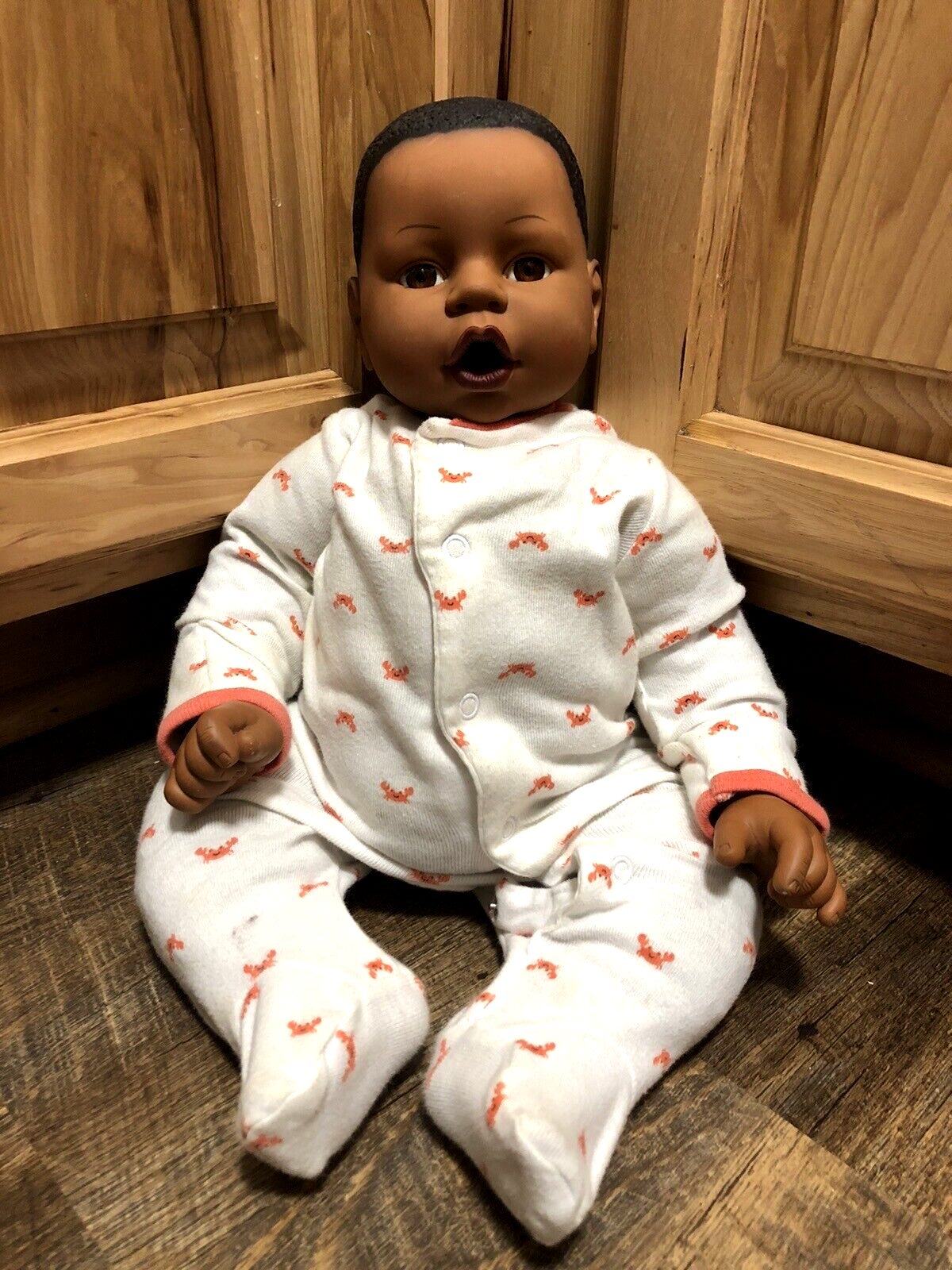 Vintage CitiToy Baby Doll Boy 18