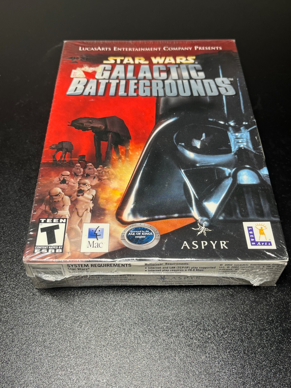 Star Wars: Galactic Battlegrounds - Mac -🔥RARE🔥 Factory Sealed 