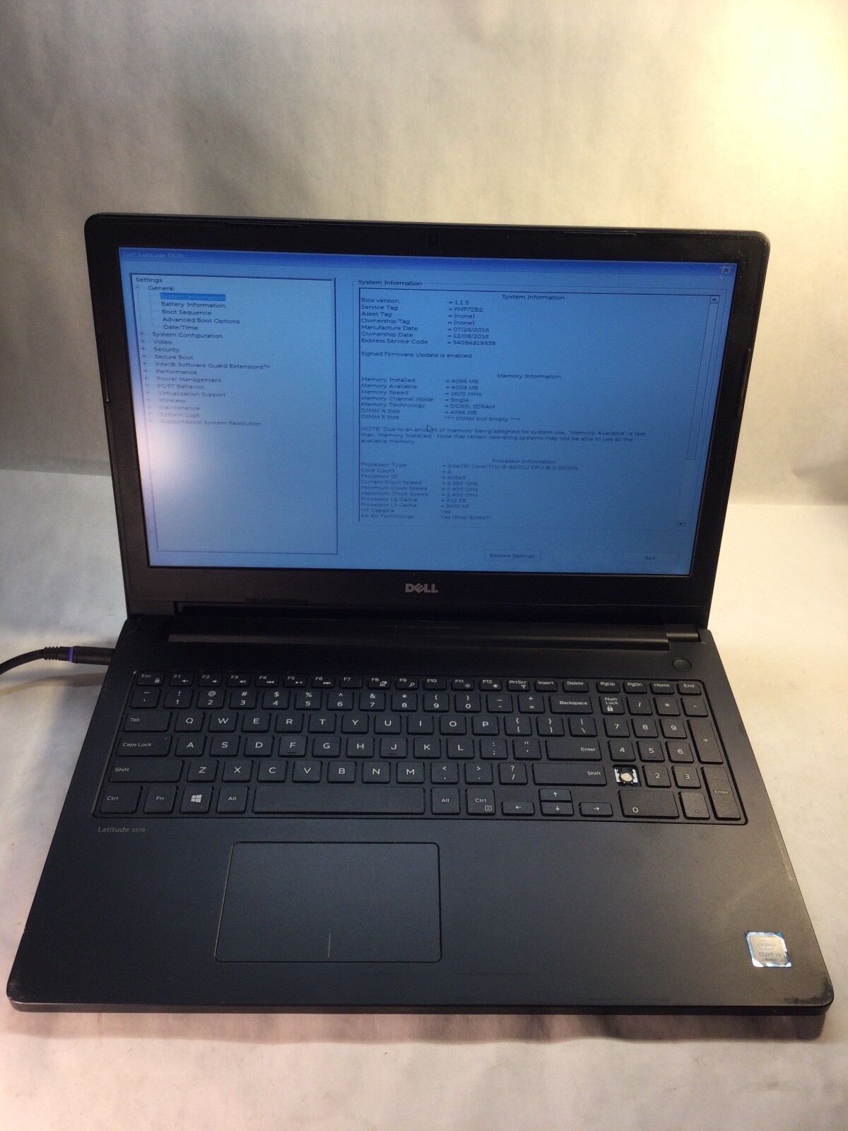 DELL latitude 3570 office2021あり DELL latitude 3570 office2021あり