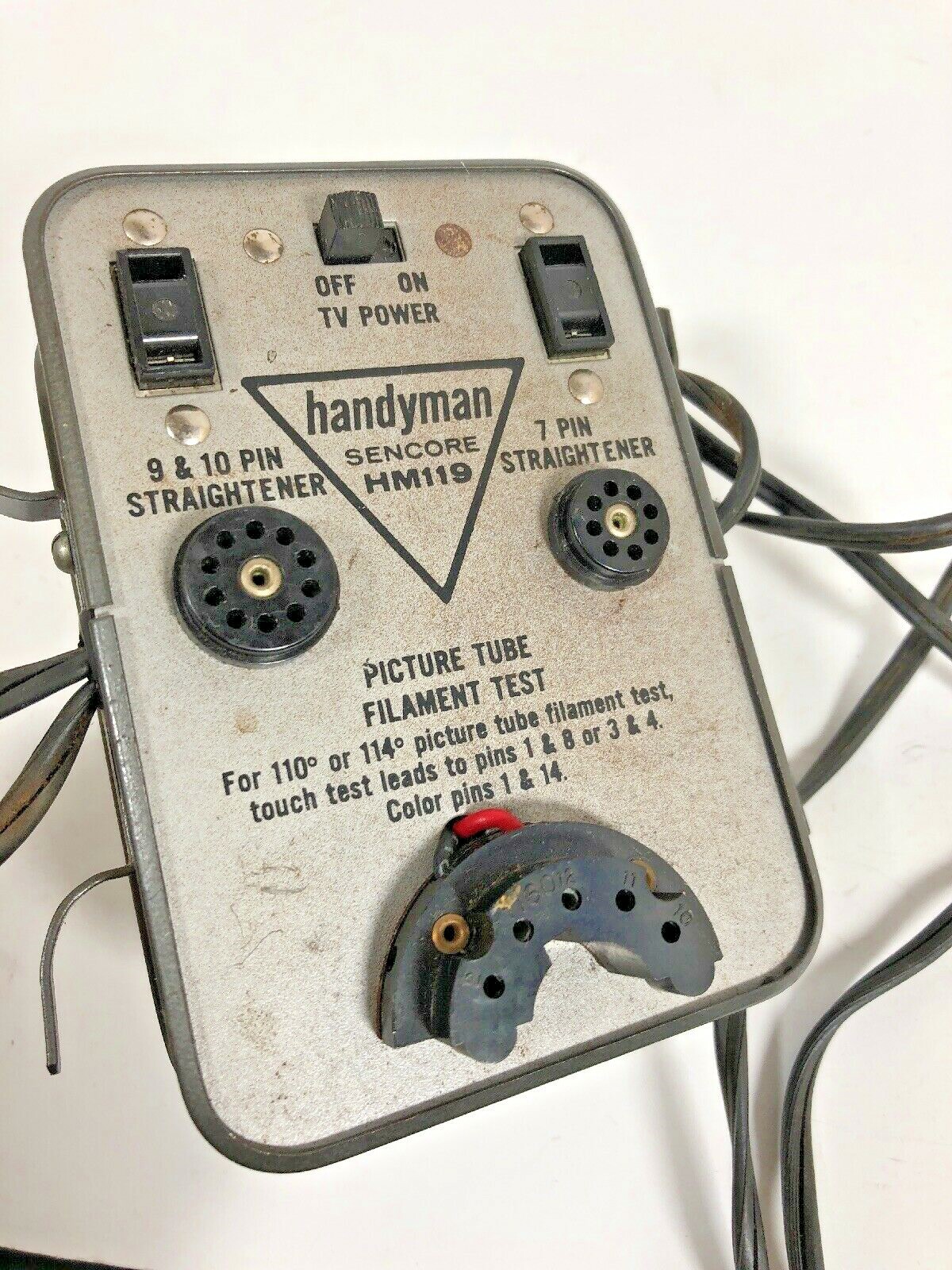 Handyman Sencore HM119 Vacuum Tube Filament Checker Tester