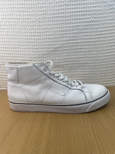 Nike SB Blazer Mid グレー 10 新品 Nike Men SB Blazer Court Mid White Skateboarding Shoes Size