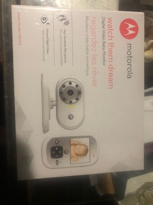 motorola mbp622 video baby monitor
