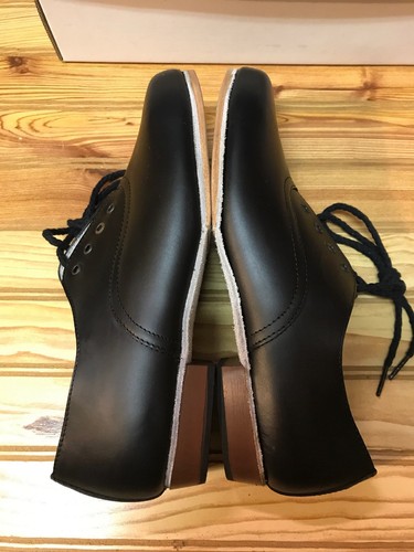 Women's 7.5 M Free Spirit Split Sole Clogging Shoes, Black, (No Taps)