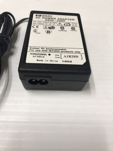 Genuine HP 0950-3490 AC POWER ADAPTER DeskJet 640C 660C 670 680 690c 24v 500mA