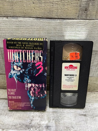 Watchers 3 (VHS, 1994) Wings Hauser Ex-Rental Play tested