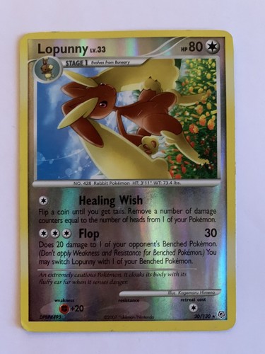 Pokemon Card Lopunny 2007 Edition | eBay