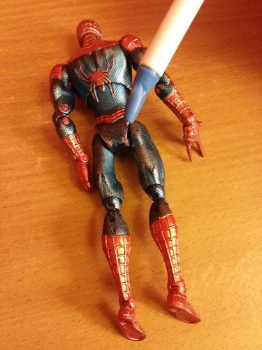 Hasbro Spider-man 3 Limited Edition Walmart Exclusive Metallic Spiderman Figure