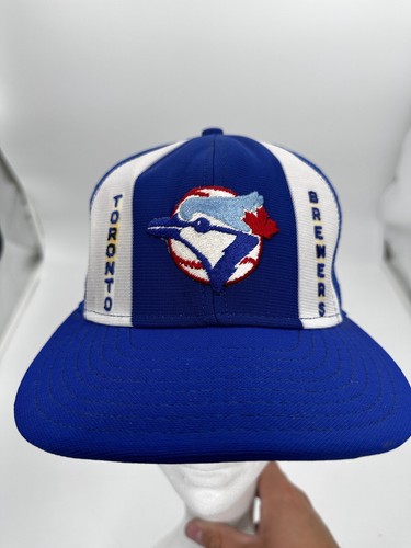 Vintage Blue Jays Brewers Trucker 80’s SnapBack Hat Cap Adjustable Toronto