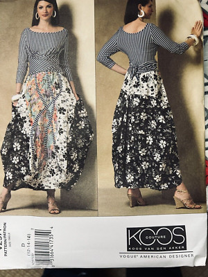 KOOS Couture Vogue Designer Original Uncut Pattern Number V2971