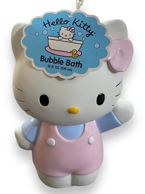 Vintage Sanrio Hello Kitty Bubble Bath Soaky Figure 2001 w Tag - Empty