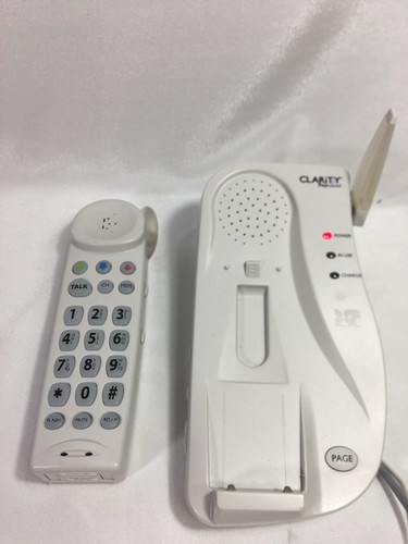 Clarity Cordless Phone C4205 ~ 50 Decibel Amplified Loud Ring Hearing Loss