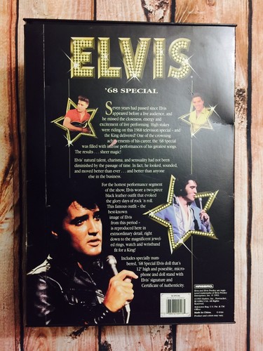 VINTAGE 1993 HASBRO ELVIS PRESLEY '68 SPECIAL DOLL