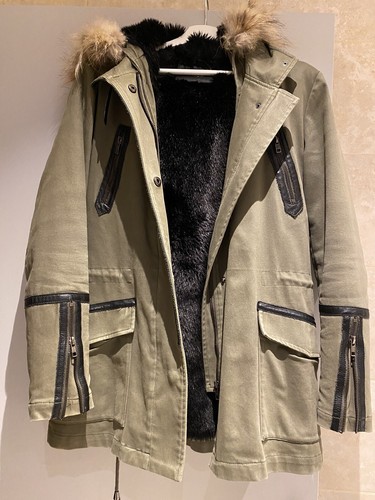 Parka Femme Maje Kaki Taille 1 eBay