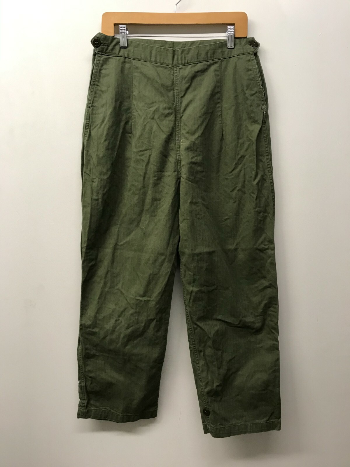 パンツ 50s us.army utility pants VINTAGE US ARMY UTILITY TROUSERS HBT PANTS 1951 KOREAN WAR