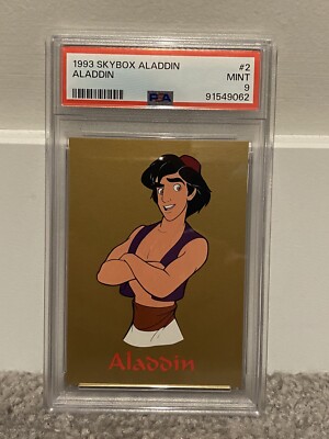 Aladdin - 1993 Skybox Disney Aladdin #2 - PSA 9