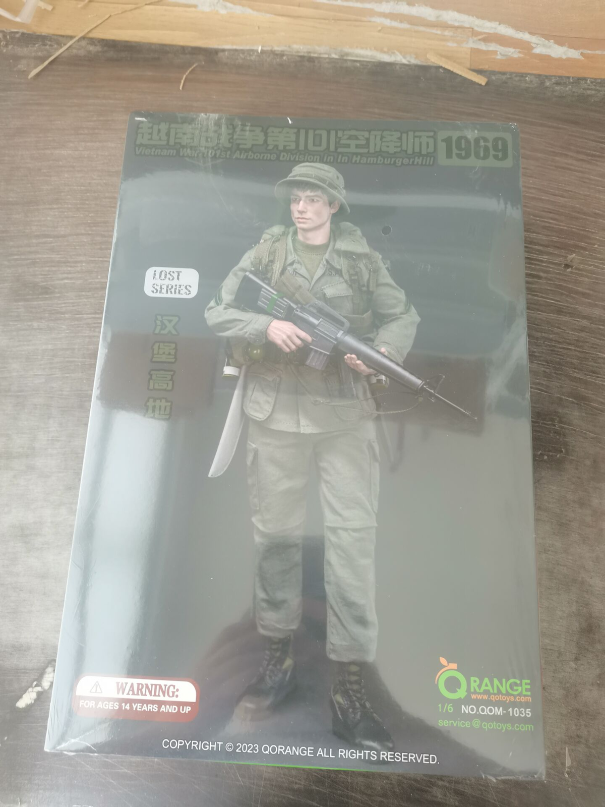 1/6 QORANGE QOTOYS QOM-1035 Vietnam War 101st Airborne