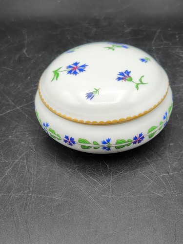 小物入れ　リモージュ ・ティファニー トリンケットボックス Tiffany & Co Private Stock Limoges Hand Painted Porcelain