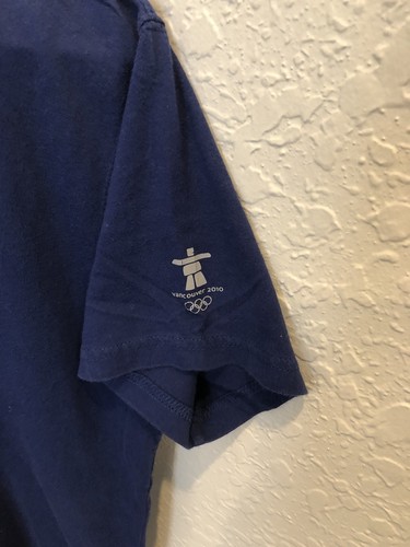 Youth Boys Hudson Bay Co. 2010 Vancouver Winter Games XXI Olympics Blue Size L