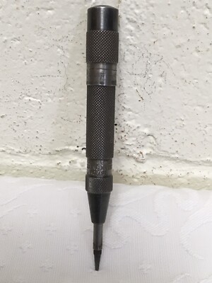 Vintage General Hardware Mfg. Co. No.79 Adjustable Automatic Center Punch, U.S.A