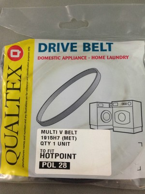Hotpoint, Creda, Electra, Indesit Drum Belt 1915H7  POL28 C00179066, 179066