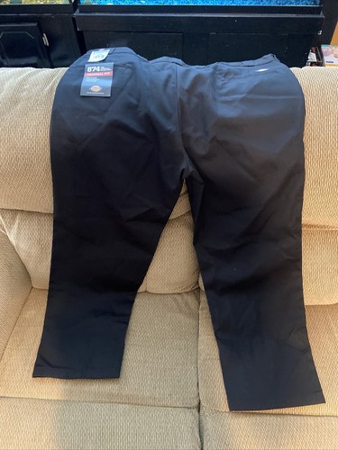 Dickies 874 Work Pant Black 46x30 Original Fit Mens