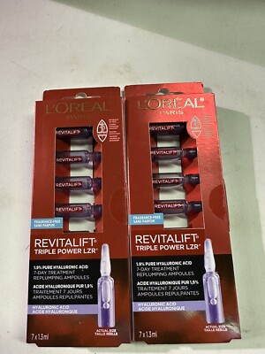 NEW! IN BOX! 2X! L'Oréal Paris Revitalift triple power LZR